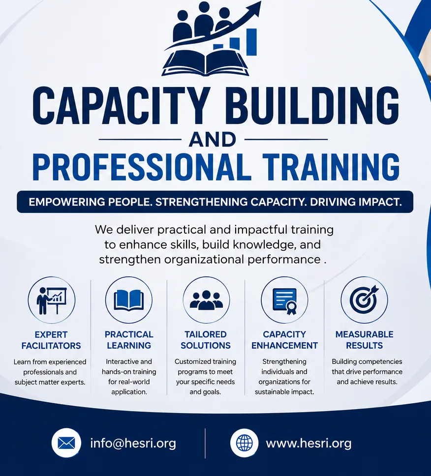 Capacity Building and Professional Training image
